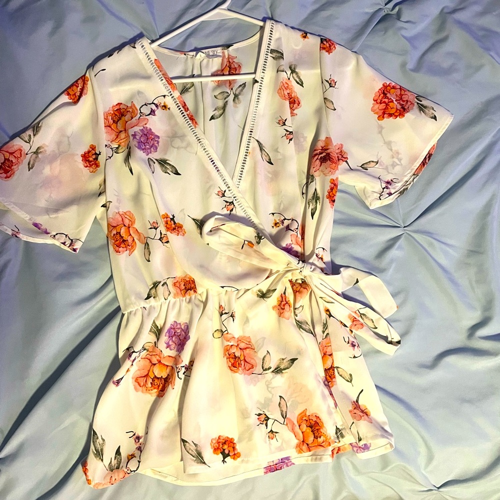 Sienna Sky floral blouse